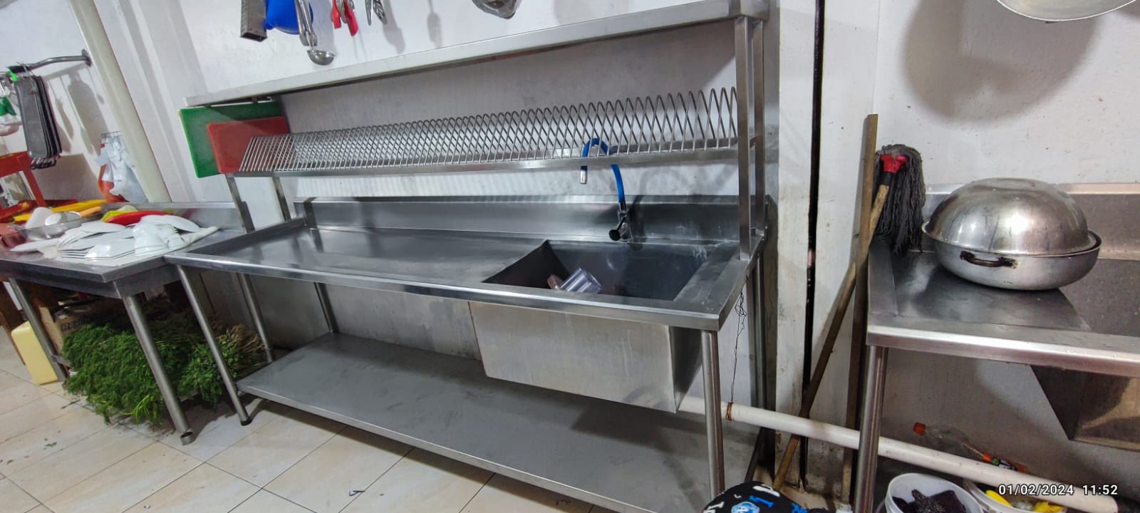 Cocina industrial para hospital