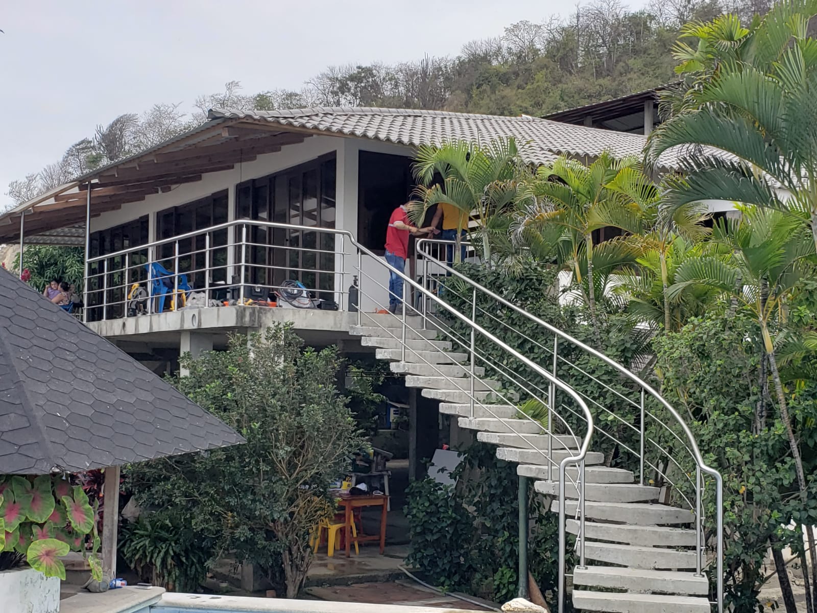 Trabajo en acero inoxidable - Estructuras metálicas